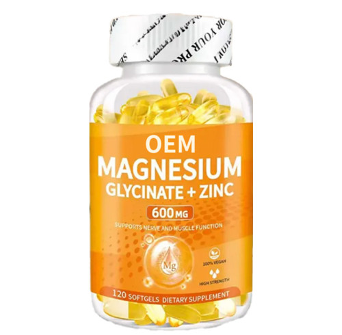 Magnesium Glycinate Gummies | Magnesium & Zinc Complex Supplement | Promotes Relaxation|OEM/ODM