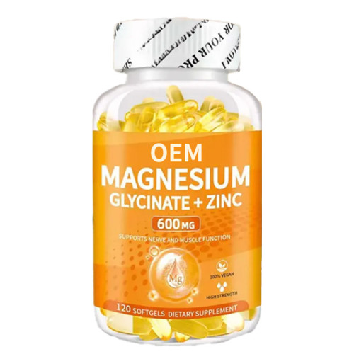 Magnesium Glycinate Gummies | Magnesium & Zinc Complex Supplement | Promotes Relaxation|OEM/ODM