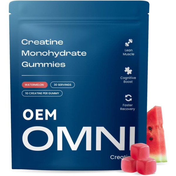 Creatine Monohydrate Gummies|Watermelon Flavor|Vegan-Friendly|Supports Athletic Performance|OEM/ODM