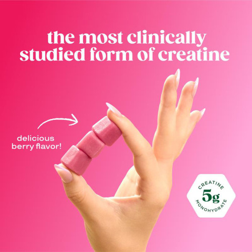 Creatine Monohydrate Gummies | Berry Flavor, Sugar-Free Formula | Supports Daily Vitality | OEM/ODM