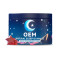 Natural Sleep Gummies|With 5-HTP& L-Theanine|Strawberry-Flavored Stars|Gluten-Free & Vegan|OEM/ODM