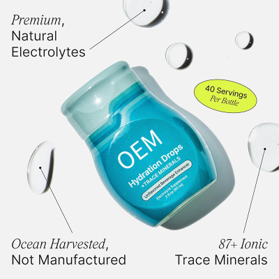 Electrolyte Drops | Unflavored, Sugar-Free, Zero-Calorie Formula | Contains MineralsOEM/ODM