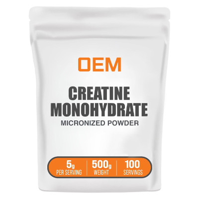 High-Purity Creatine Monohydrate Powder | Micronized, Easy-to-Dissolve Formula|OEM/ODM