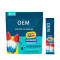 Electrolyte Drink Mix|Portable Single-Serve Packets|Multi-Vitamin Formula|Citrus-Lemon Flavor|OEM