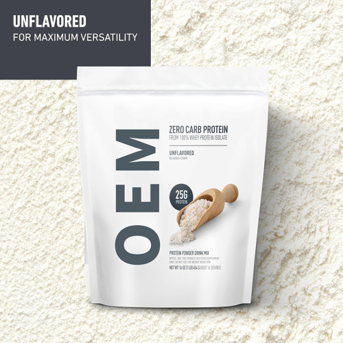 Whey Protein Isolate Powder | Zero Sugar, Zero Carbs | Unflavored, Easy to Dissolve|OEM/ODM