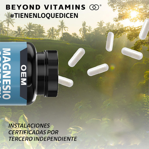 Magnesium Complex Capsules | Multi-Magnesium Formula | With Added Vitamin D3 |OEM/ODM