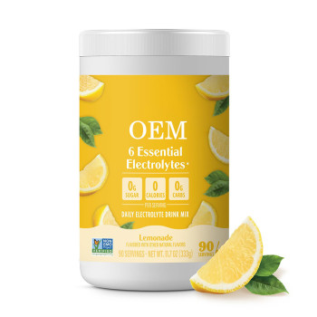 Electrolyte Powder | Multi-Electrolyte Formula | Sugar-Free Lemon Flavor | Keto-Friendly|OEM/ODM