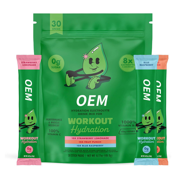 电解质粉|复合电解质配方|便携式单份包装|多种口味|OEM/ODM