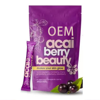 Cranberry Fruit Powder | Mixed Berry Formula | Portable, Individually Wrapped Sticks|OEM/ODM