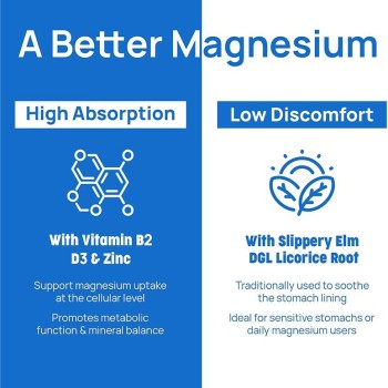 Magnesium Glycinate Capsules | Premium Formula | With Vitamins B & D3 | Citrate-Malate|OEM/ODM