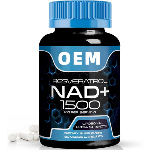 NAD+ Nutritional Capsules|Formulated with Resveratrol|Liposomal Form|Supports Daily Vitality|OEM/ODM