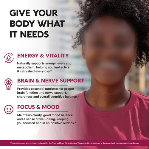 Vitamin B Complex Capsules | Vitamin C, Magnesium, and Choline Formula | Vegetarian Capsules|OEM/ODM