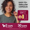 Vitamin B Complex Capsules | Vitamin C, Magnesium, and Choline Formula | Vegetarian Capsules|OEM/ODM