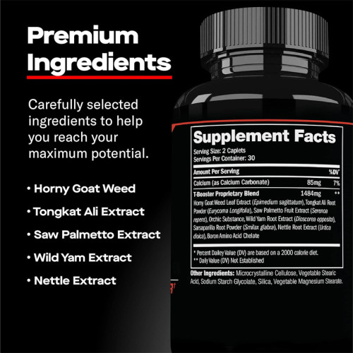 Men's Vitality Capsules | Tongkat Ali & Deer Antler Grass Blend | Supports Male Endurance|OEM/ODM
