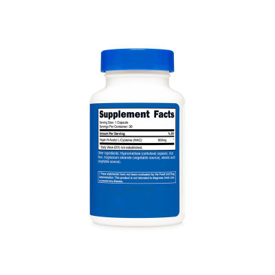 L-Cysteine ​​Capsules | NAC (N-Acetylcysteine) | Vegan | 600mg High-Potency Formula|OEM/ODM