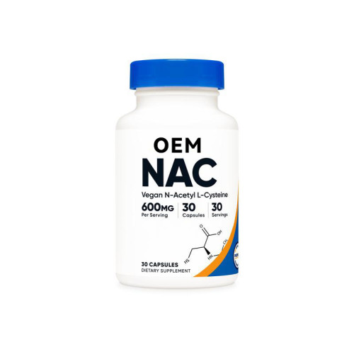 L-Cysteine ​​Capsules | NAC (N-Acetylcysteine) | Vegan | 600mg High-Potency Formula|OEM/ODM