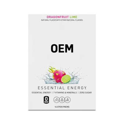 Multi-Energy Powder | Dragon Fruit & Lime Flavor | Zero Sucrose | 7-Vitamin Complex|OEM/ODM