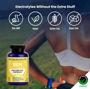 Buffered electrolyte capsules | Complex mineral formula | Sugar-free/non-GMO/vegetarian|OEM/ODM