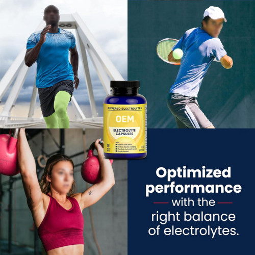 Buffered electrolyte capsules | Complex mineral formula | Sugar-free/non-GMO/vegetarian|OEM/ODM