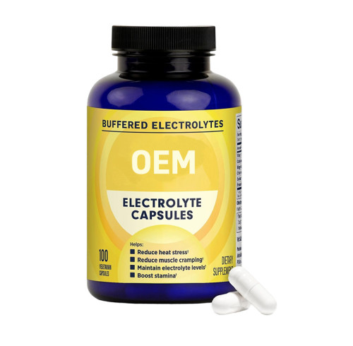 Buffered electrolyte capsules | Complex mineral formula | Sugar-free/non-GMO/vegetarian|OEM/ODM