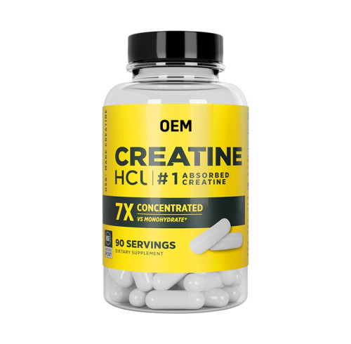 Creatine Hydrochloride Capsules| High-Bioavailability HCl Creatine Formula | Vegetarian|OEM/ODM