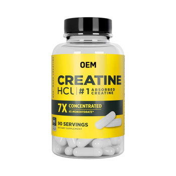 Creatine Hydrochloride Capsules| High-Bioavailability HCl Creatine Formula | Vegetarian|OEM/ODM