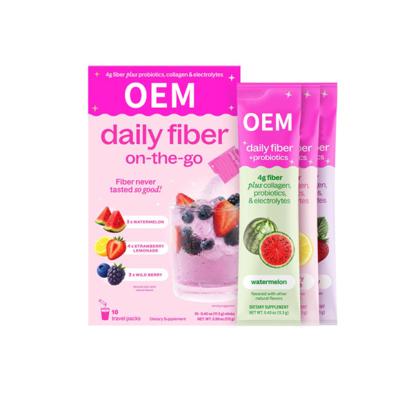 混合水果益生菌粉 | 胶原蛋白+电解质混合物 | 呵护肠道健康 | OEM/ODM