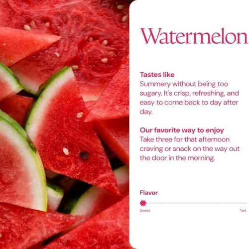 Creatine Monohydrate Gummies | Watermelon-Flavored Pectin Gummies | No Artificial Colors |OEM/ODM