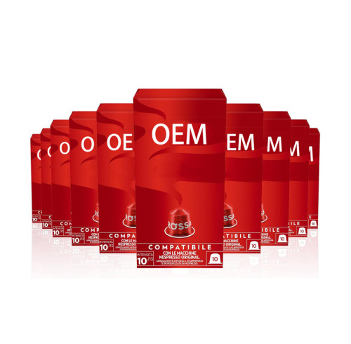 Espresso Coffee Capsules |Medium-Roast Arabica Coffee Beans |Compatible with Nespresso Machines|OEM