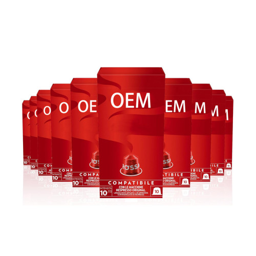 Espresso Coffee Capsules |Medium-Roast Arabica Coffee Beans |Compatible with Nespresso Machines|OEM
