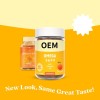 Omega3679 Plant-Based Gummies | Vegan Flaxseed & Sea Buckthorn Oil Formula | Peach Flavor|OEM/ODM