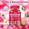 Magnesium Glycinate Complex Gummies | Raspberry Flavor | CoQ10 Blend | Premium Formula|OEM/ODM