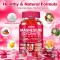 Magnesium Glycinate Complex Gummies | Raspberry Flavor | CoQ10 Blend | Premium Formula|OEM/ODM