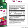 Vitamin B12 Energy Tablets | B-Complex + D + Superfruit Formula | Rapid-Dissolve|OEM/ODM