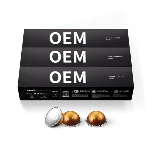 Double-Shot Espresso Capsules | Portable for Work-from-Home | Smooth and Full-Bodied|OEM/ODM