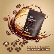 Mushroom Instant Coffee Powder | With MCT Coconut Oil | Zero Sucrose | Six-Mushroom Blend|OEM/ODM