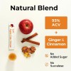 Apple Cider Vinegar Drink | Liquid with Ginger & Cinnamon | Sugar-Free | Low-Calorie| Portable Drink
