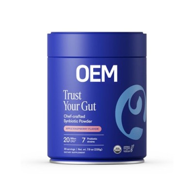 Freeze-Dried Probiotic Powder | Compound Active Bacteria & Prebiotics | Apple-Raspberry Flavor
