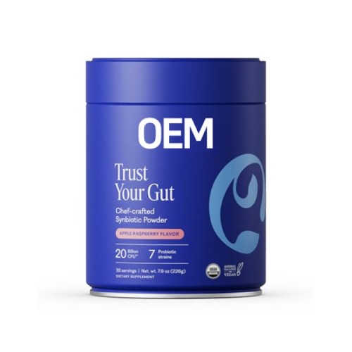 Freeze-Dried Probiotic Powder | Compound Active Bacteria & Prebiotics | Apple-Raspberry Flavor