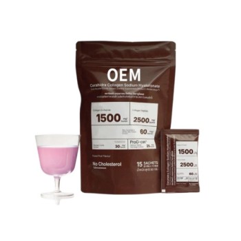 Collagen Hyaluronic Acid Powder | Complex Dipeptide & Ceramide | Berry-Flavored Powder | OEM/ODM
