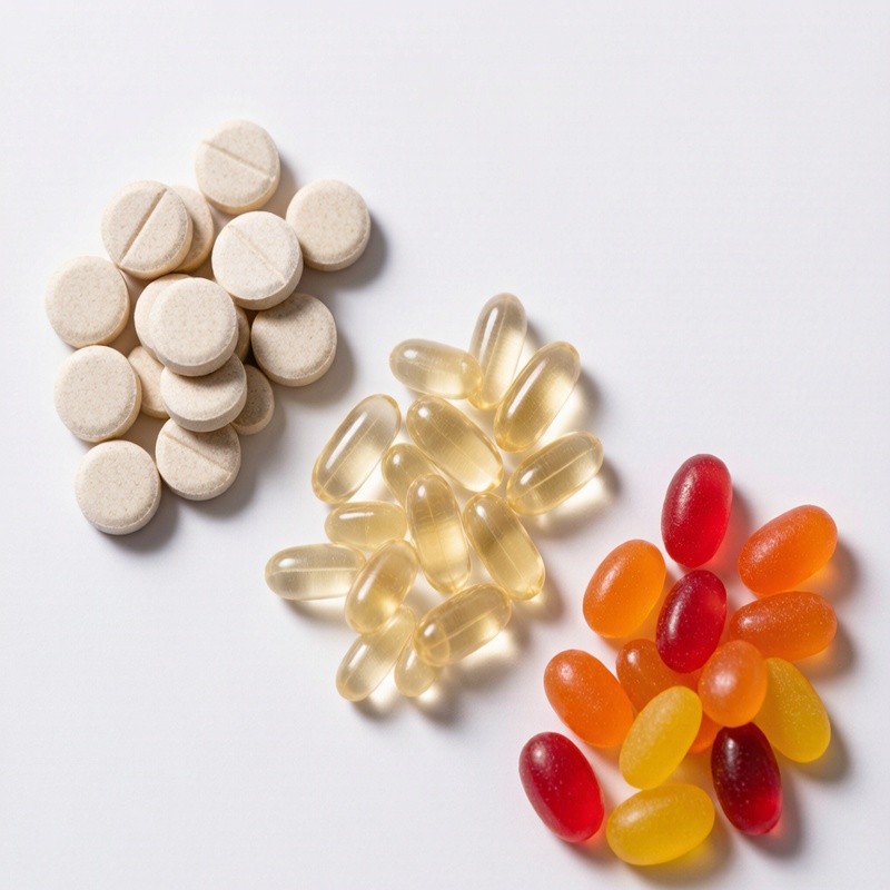 Tablet vs. Capsule vs. Gummy: Comparing Dietary Supplement Dosage Forms