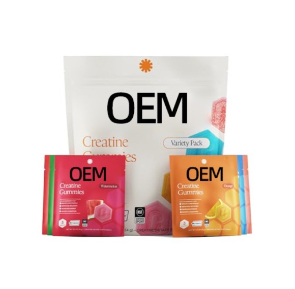 肌酸软糖|NSF运动认证|健身与运动表现支持|多种口味|OEM/ODM