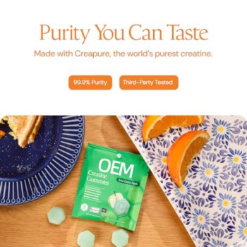 Creatine Gummies|NSF Certified for Sport|Fitness & Performance Support|Assorted Flavors|OEM/ODM
