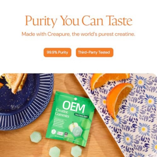 Creatine Gummies|NSF Certified for Sport|Fitness & Performance Support|Assorted Flavors|OEM/ODM