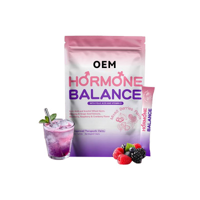 OEM Hormone Balance Powder Supplement | Mixed Berry | Women's Wellness | Private Label ODM