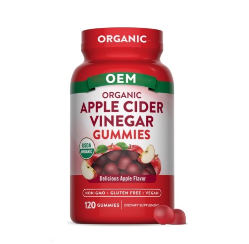 Apple Cider Vinegar Gummies | Organic Vegan Pectin | Keto Friendly | OEM/ODM