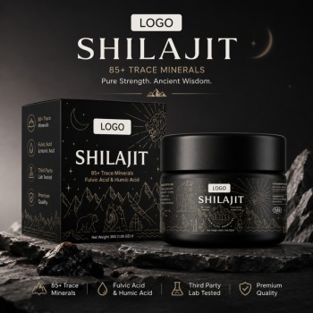 Shilajit Resin Supplement | Premium Resin Formula | Fulvic Acid & Minerals | Men's Wellness |OEM/ODM