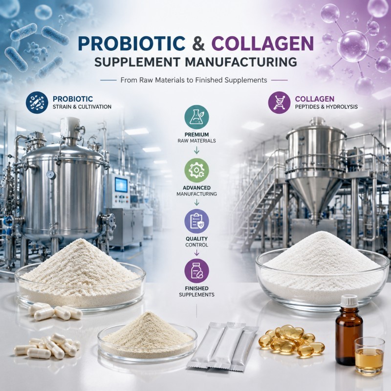 Probiotic and Collagen Supplement Manufacturing: Specialized Production Guide for High-Demand Categories