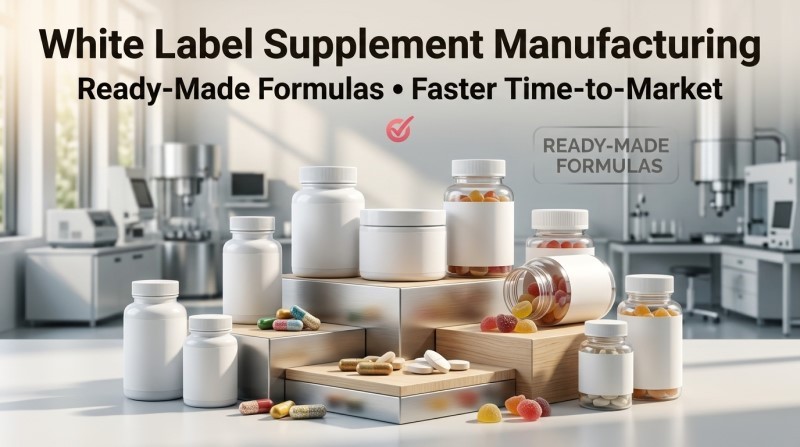 Ready-made white label supplement products