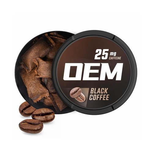 Coffee Oral Pouch with Caffeine & Vitamin B12 | Portable Energy Format | Multiple Flavors | OEM/ODM